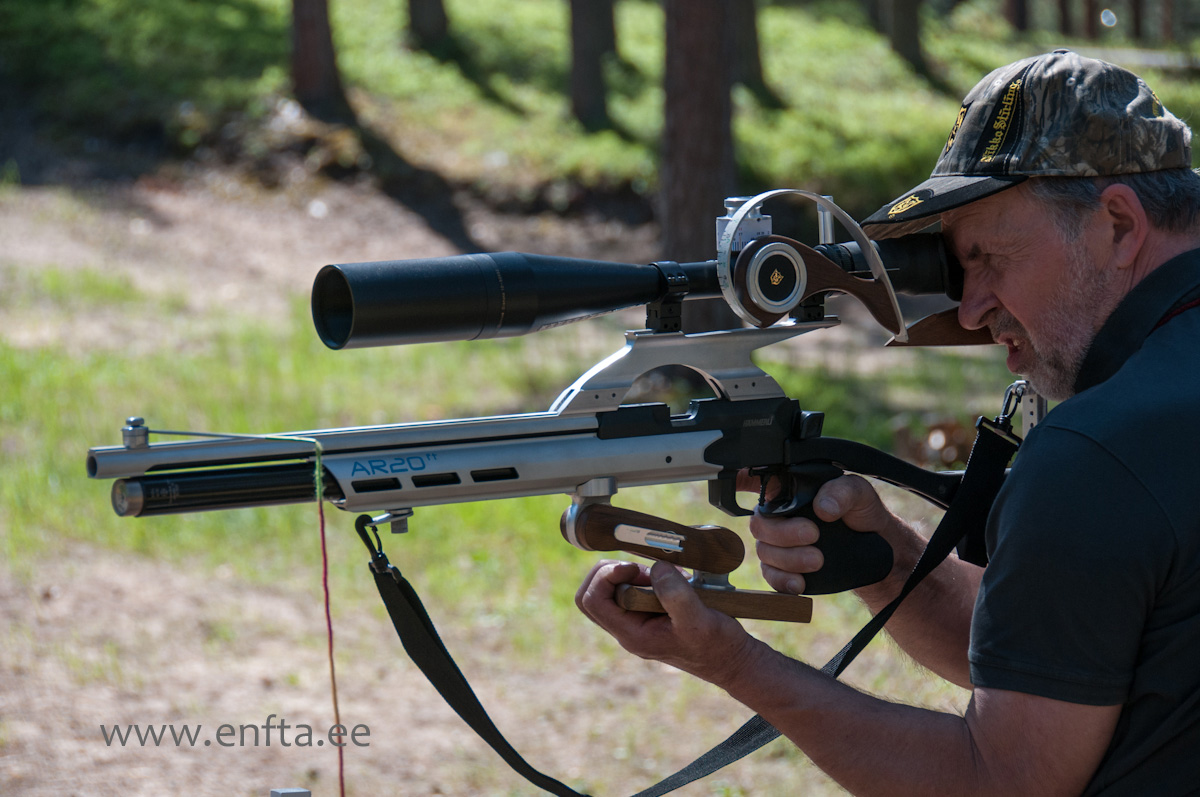 Rein Reinu, Hämmerli AR20 FT, Nikko Stirling Diamond 10-50x60